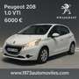 Peugeot 208 5P ACTIVE 1.0 VTi Blanc - thumbnail 1