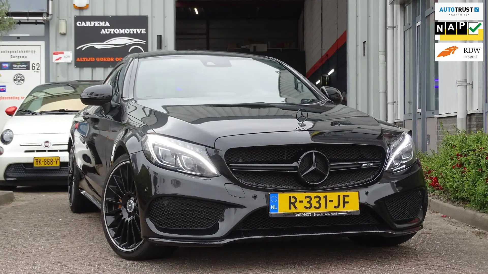 Mercedes-Benz C 300 Coupé Prestige, Amg uitvoering / Performance Exhau Zwart - 1