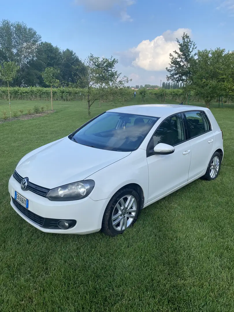 Volkswagen Golf 1.6 BiFuel Highline 5 porte Bianco - 1