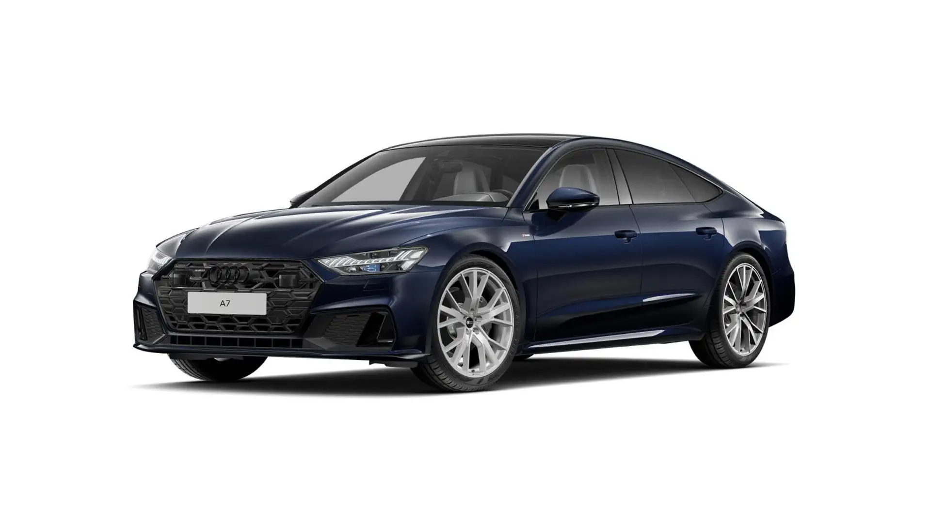 Audi A7 SPB 45 3.0 TDI quattro ultra S tronic Business Ad Blauw - 1