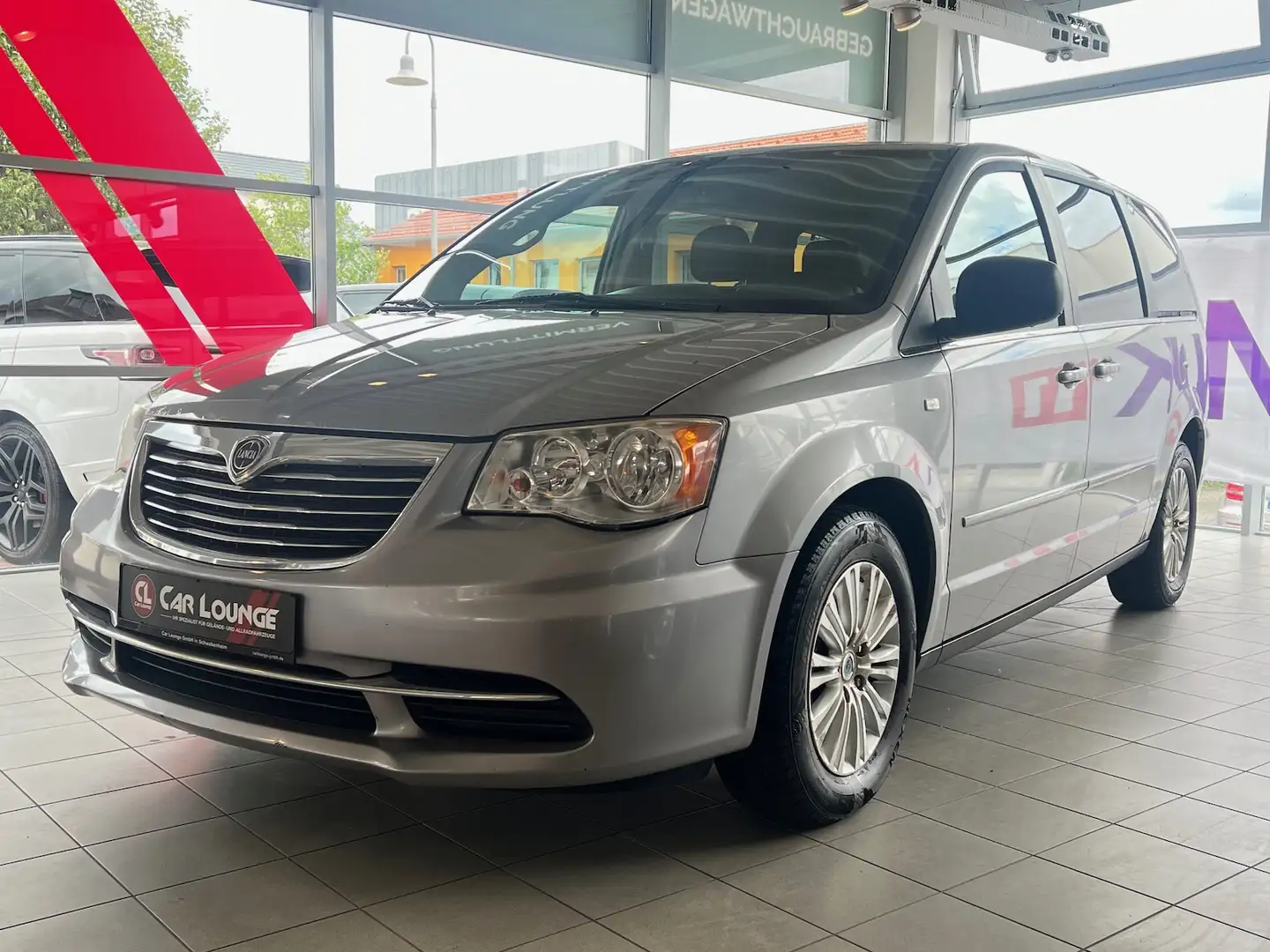 Lancia Voyager 2.8 |Leder|Auto|7-Sitzer|1-Hand|Klima|Tempo| Сірий - 1