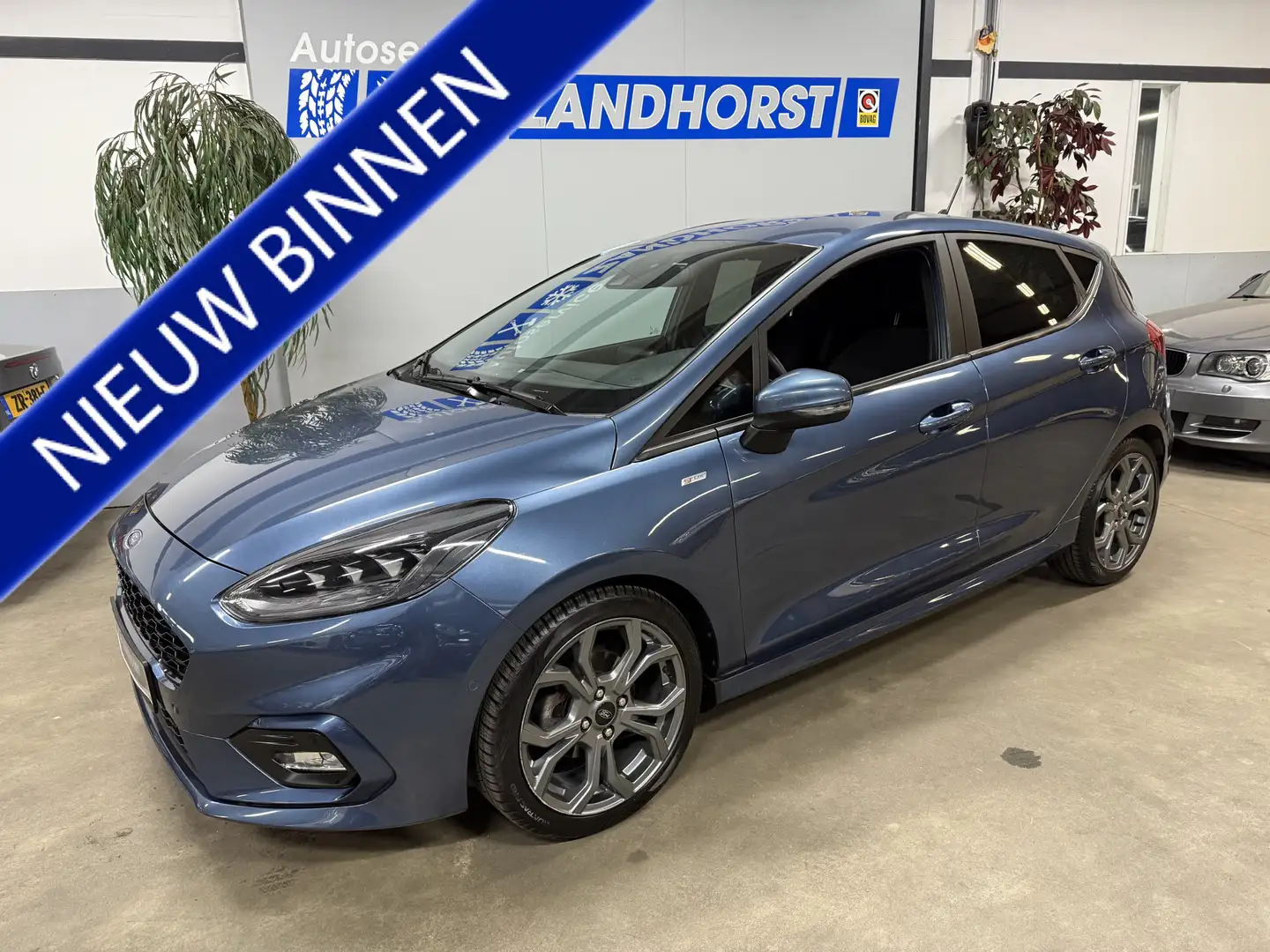 Ford Fiesta 1.0 EcoBoost Hybrid ST-Line X Blauw - 1