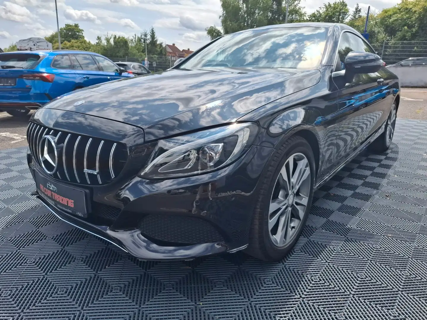 Mercedes-Benz C 180 C-Klasse Coupe*R-Kam*Xenon*Tüv-Service Neu Negro - 1