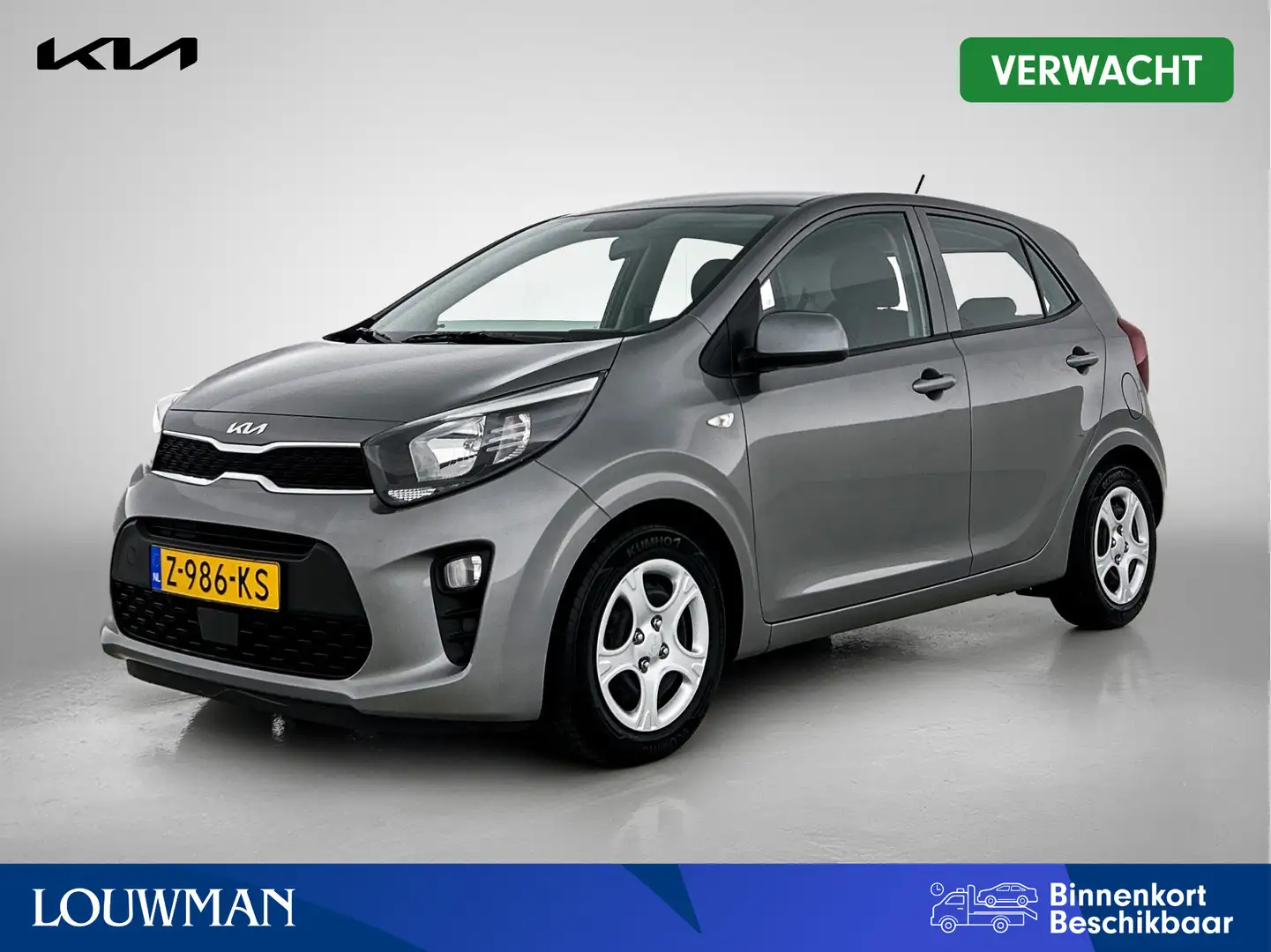 Kia Picanto 1.0 DPi ComfortLine Grijs - 1