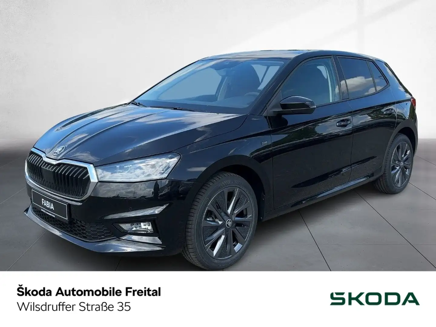 Skoda Fabia TOUR 1,5 TSI DSG *AHZV NAVI WINTER PLUS* Zwart - 1