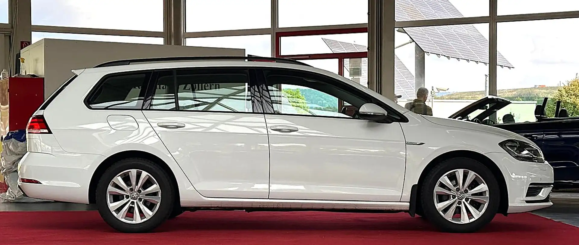 Volkswagen Golf 1.5 TGI Erdgas Benzin Comfortline ACC PDC Weiß - 2