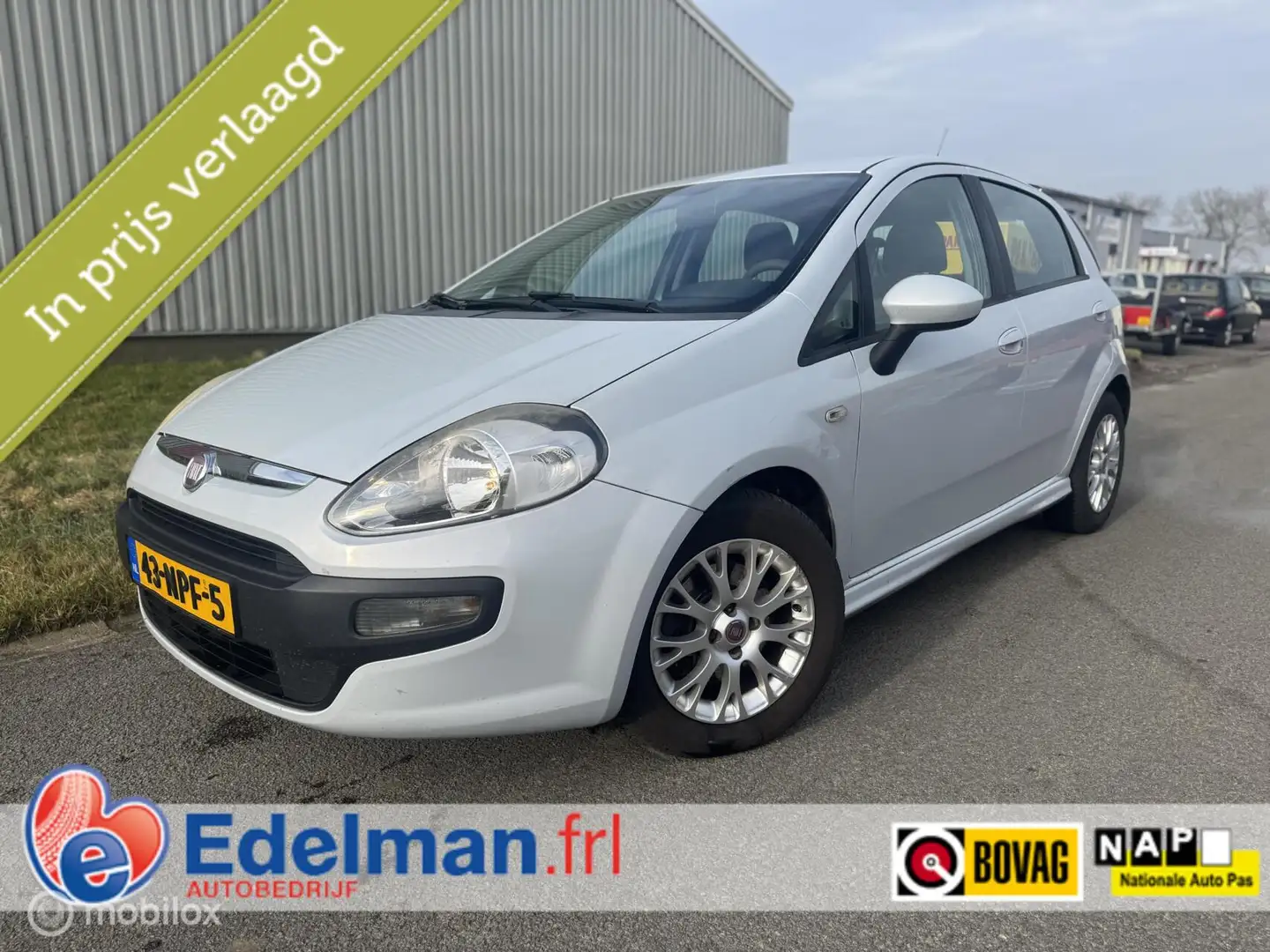 Fiat Punto Evo 1.3 M-Jet Dynamic | 1e eigenaar | Prima auto Weiß - 1