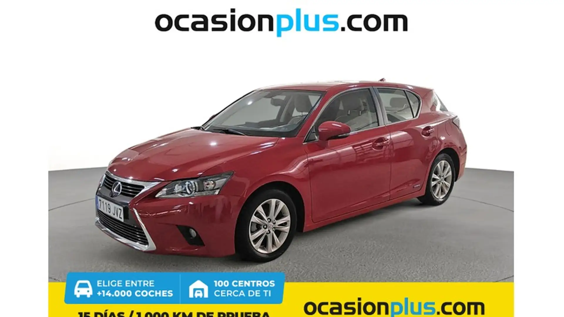 Lexus CT 200h Executive Tecno Rojo - 1