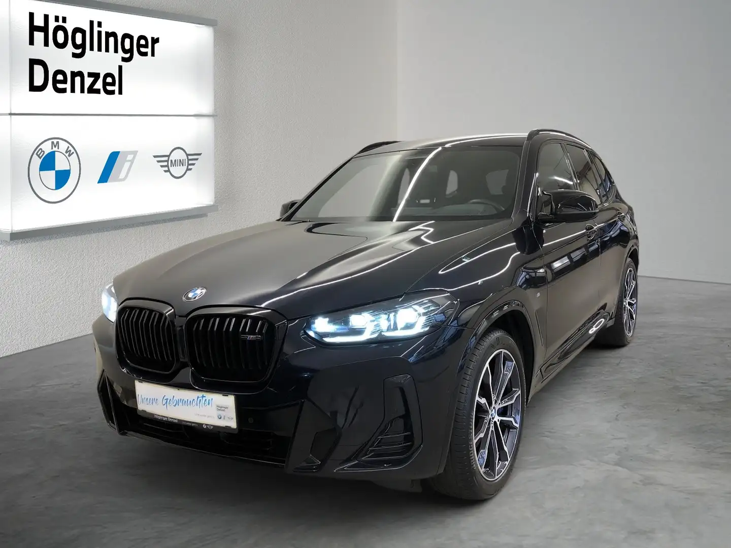 BMW X3 M40d Schwarz - 1