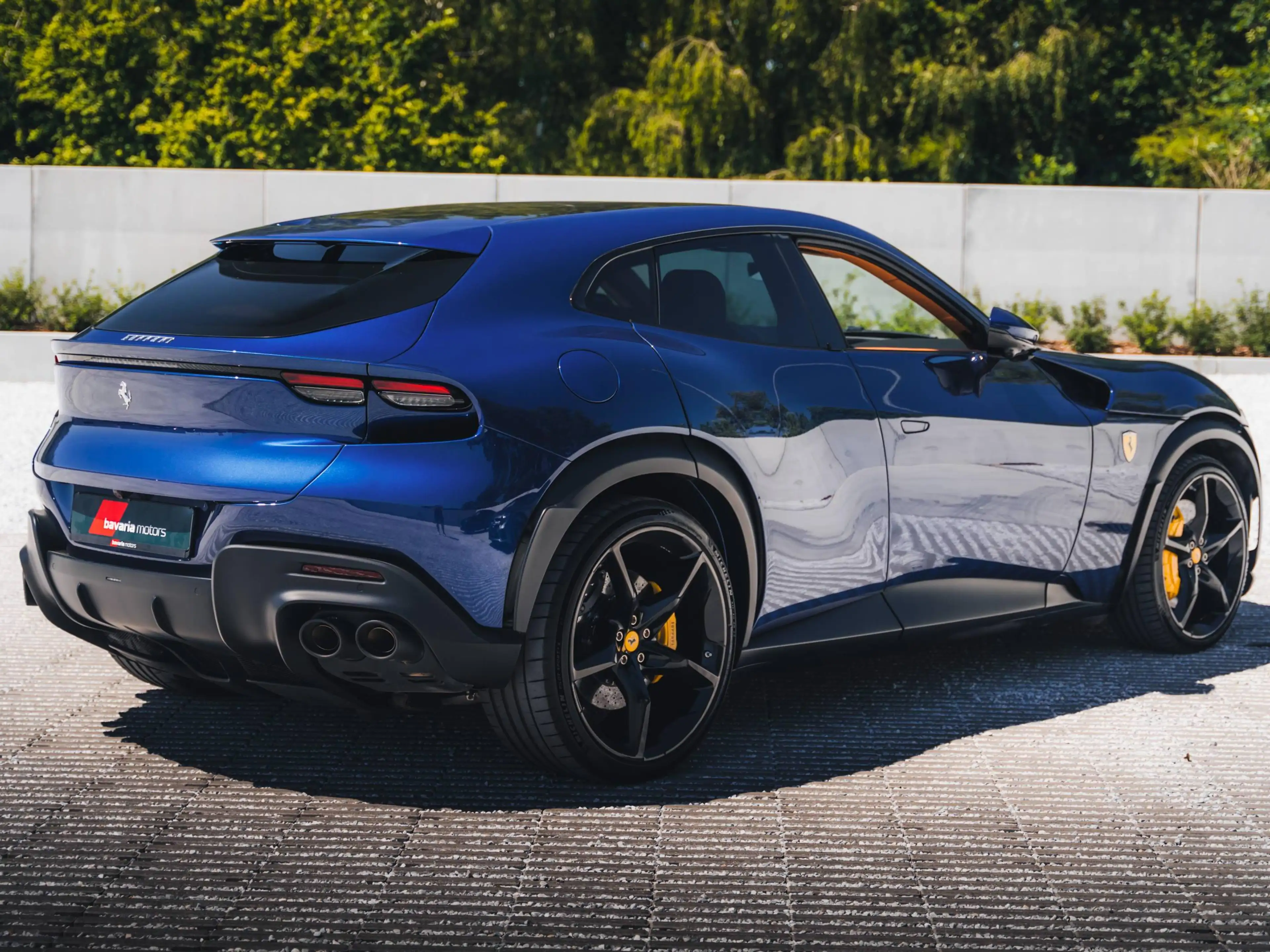 Ferrari Purosangue Blu Tour De France / Pano / Travel Set / Shields — photo 7