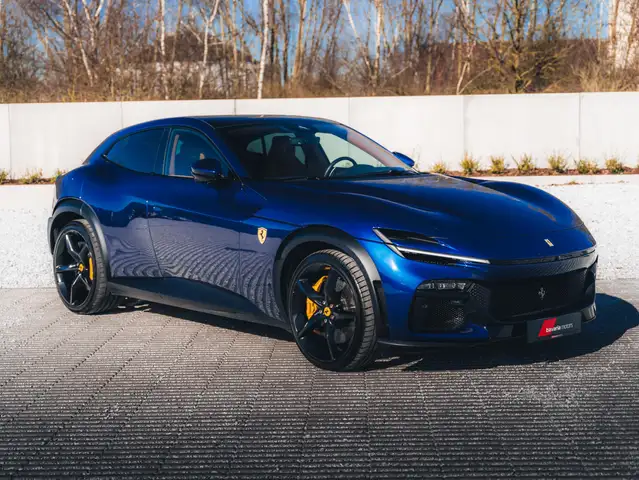 Ferrari Purosangue Blu Tour De France / Pano / Travel Set / Shields