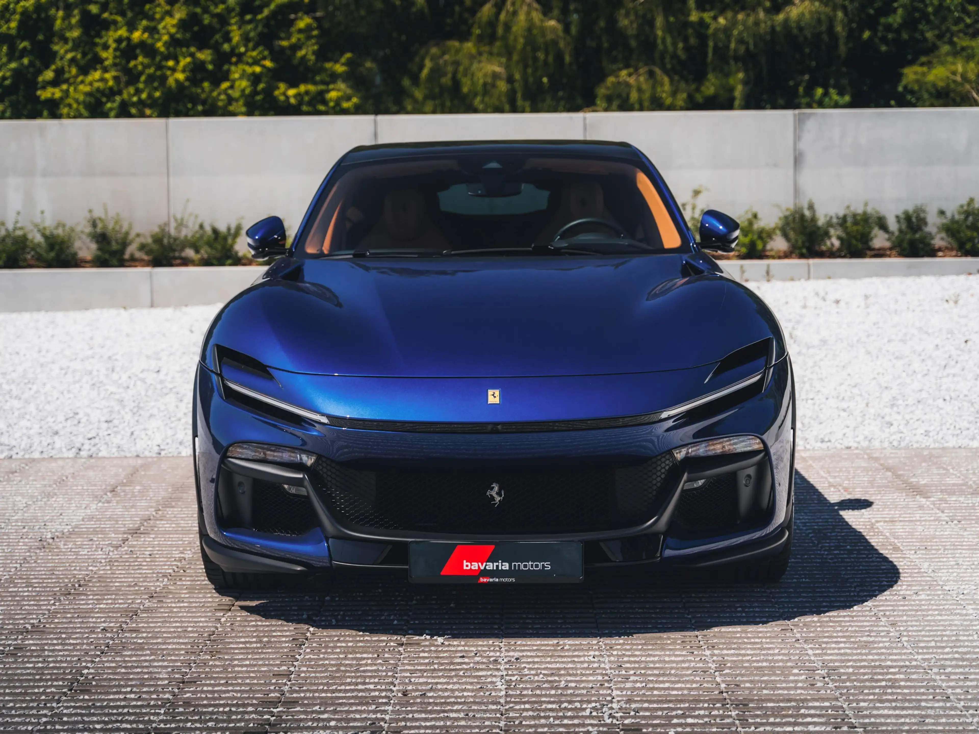 Ferrari Purosangue Blu Tour De France / Pano / Travel Set / Shields — photo 2