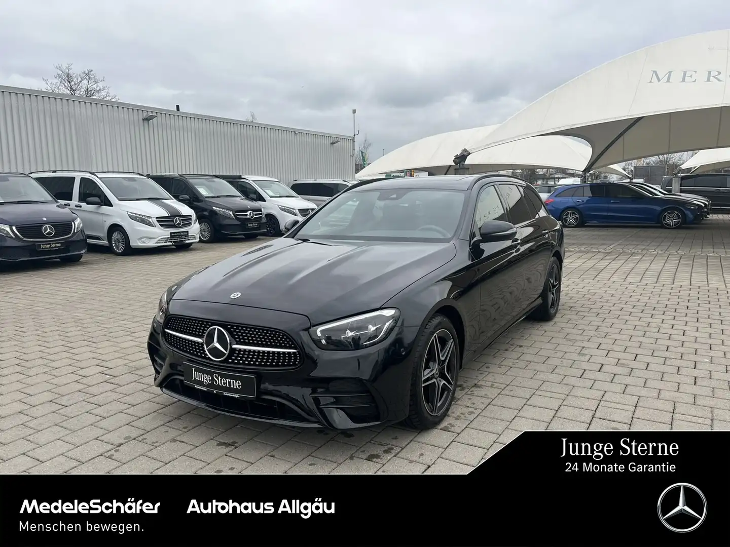 Mercedes-Benz E 300 E 300 T d 4M AMG Night Widescreen Kamera AHK LED Schwarz - 1
