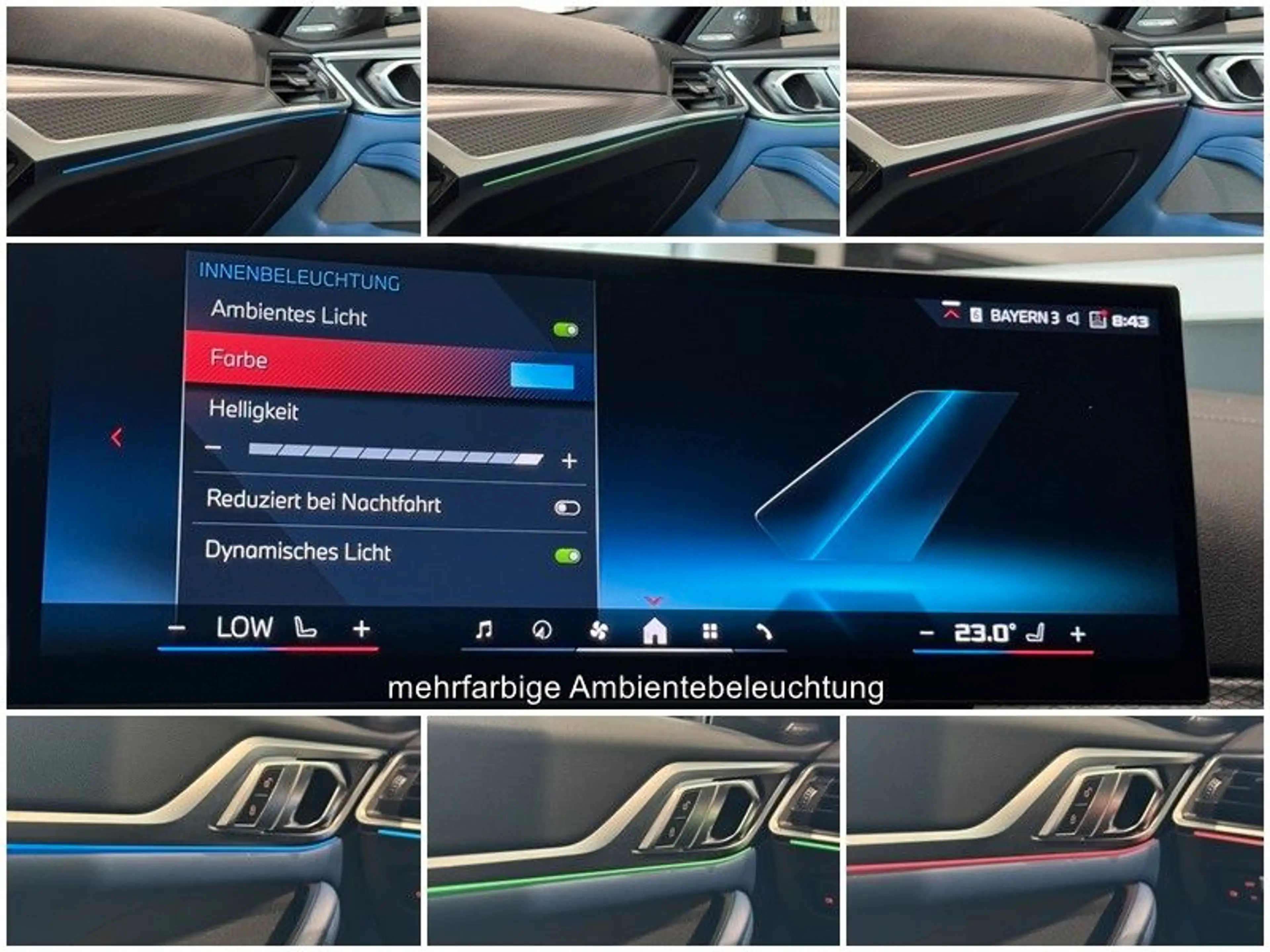 BMW i4 M50 Gran Coupe Merino SurrView H&K ACC 20" — photo 13