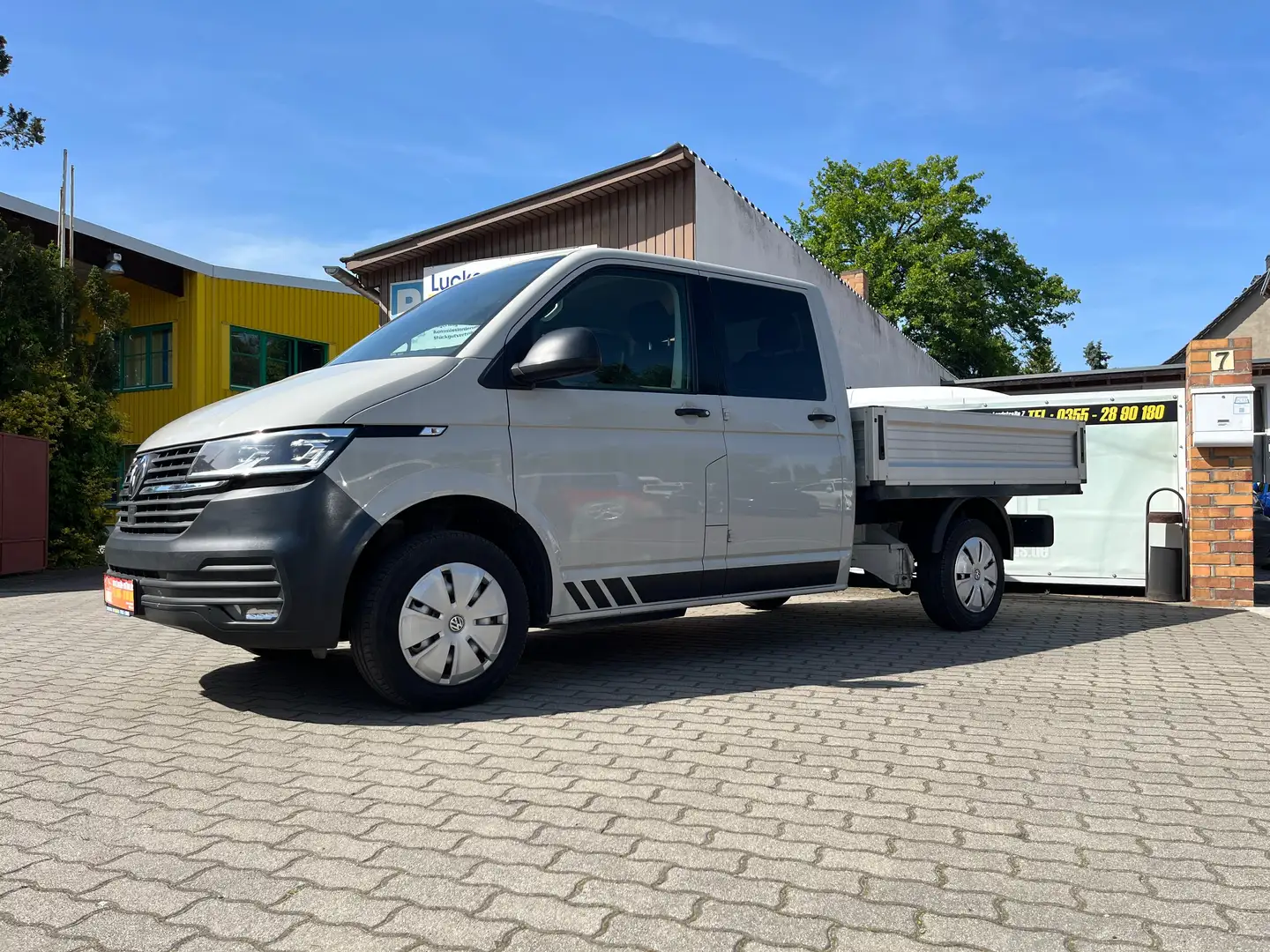 Volkswagen T6.1 Transporter EcoProfi Doppelkabine lang - Klima " Automatik " Grau - 1