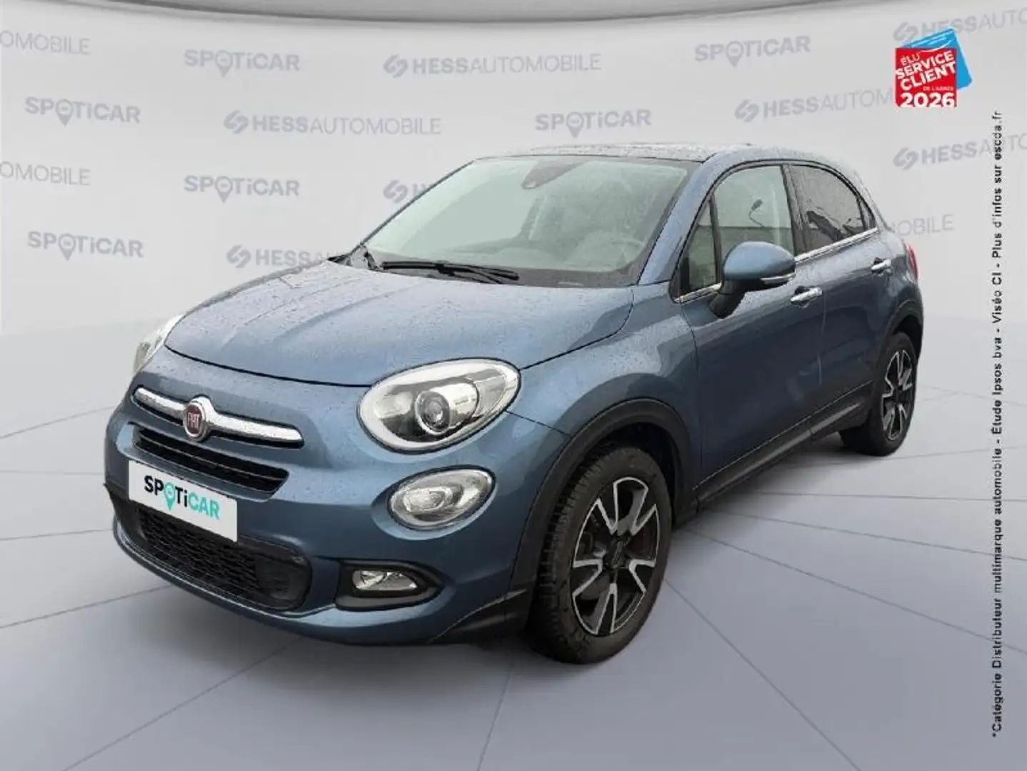 Fiat 500X 1.6 Multijet 16v 120ch Lounge Beige - 1