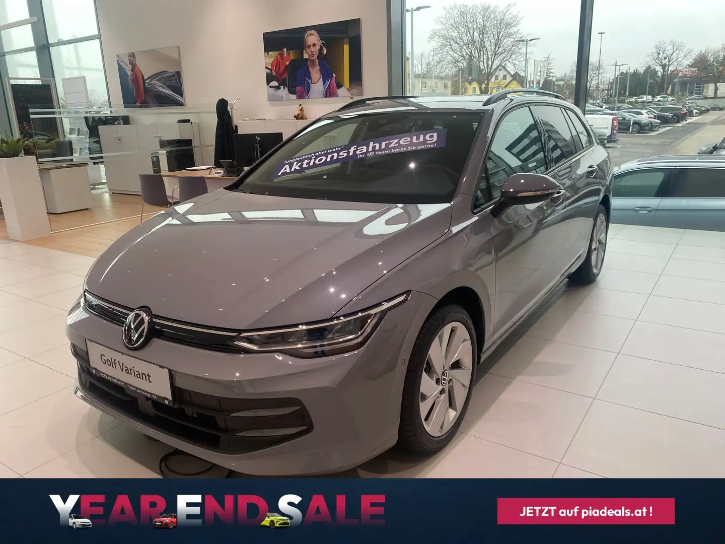 Volkswagen Golf Variant Business TSI Gris - 1