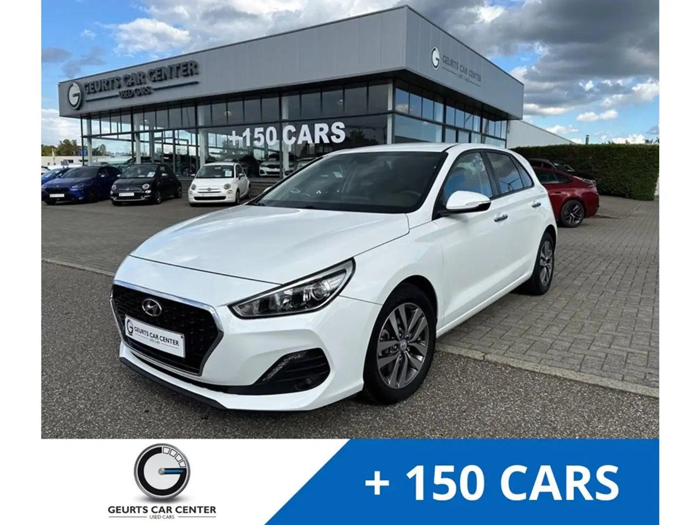 Hyundai i30 1.4 benzine AUTOMAAT - Navi - Camera Weiß - 1