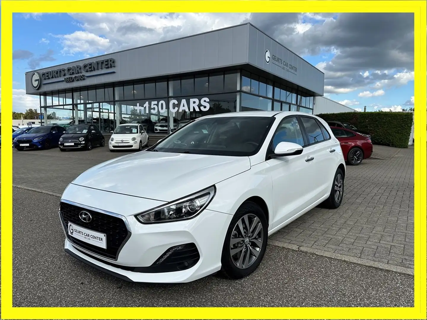 Hyundai i30 1.4 benzine AUTOMAAT - Navi - Camera Blanc - 1