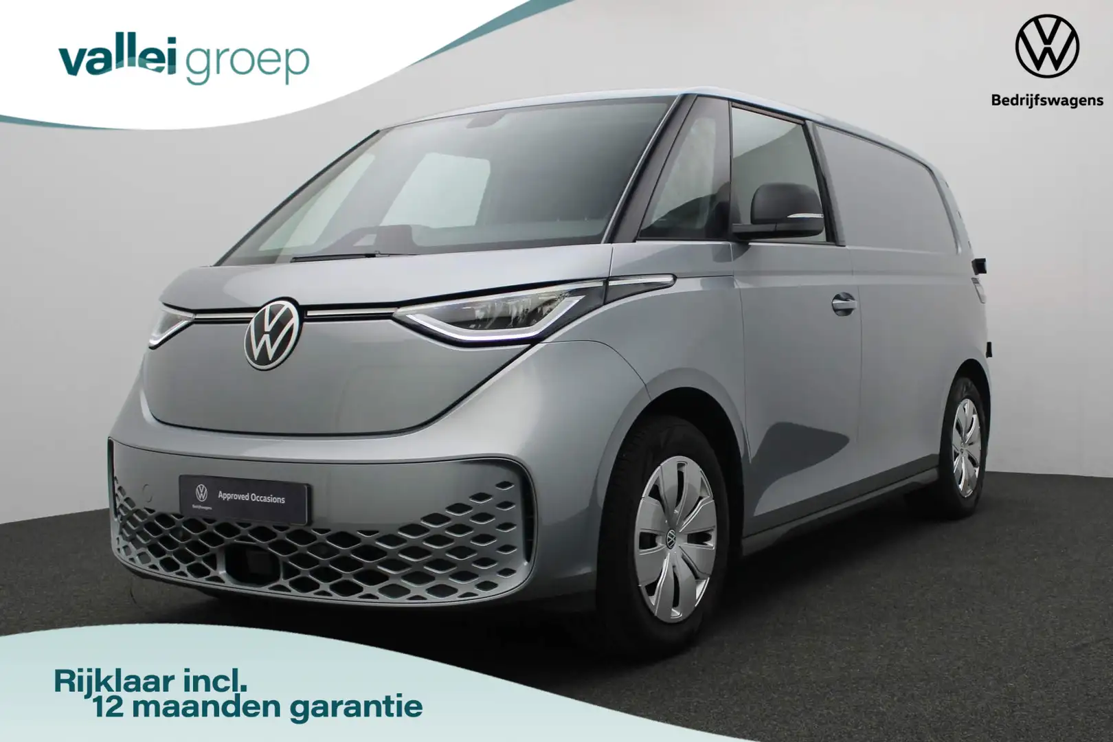 Volkswagen ID. Buzz Cargo 77 kWh 204PK | Trekhaak | 3-zits | Stoelverwarming Zilver - 1