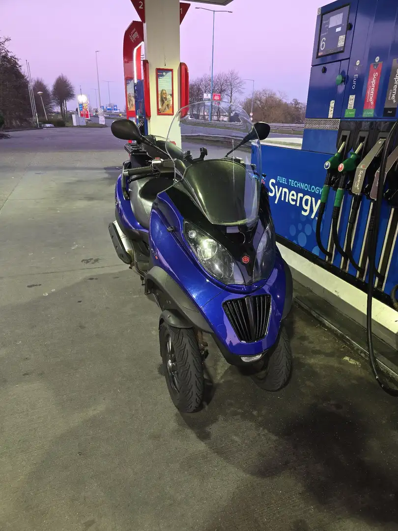 Piaggio Beverly 400 Motor kapoot, uszkodzony Kék - 1