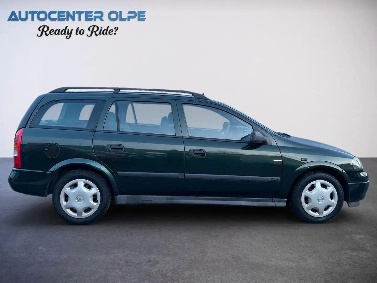 Opel Astra Opel Astra-G-Caravan **TÜV 03.2027-Klima** Grün - 2