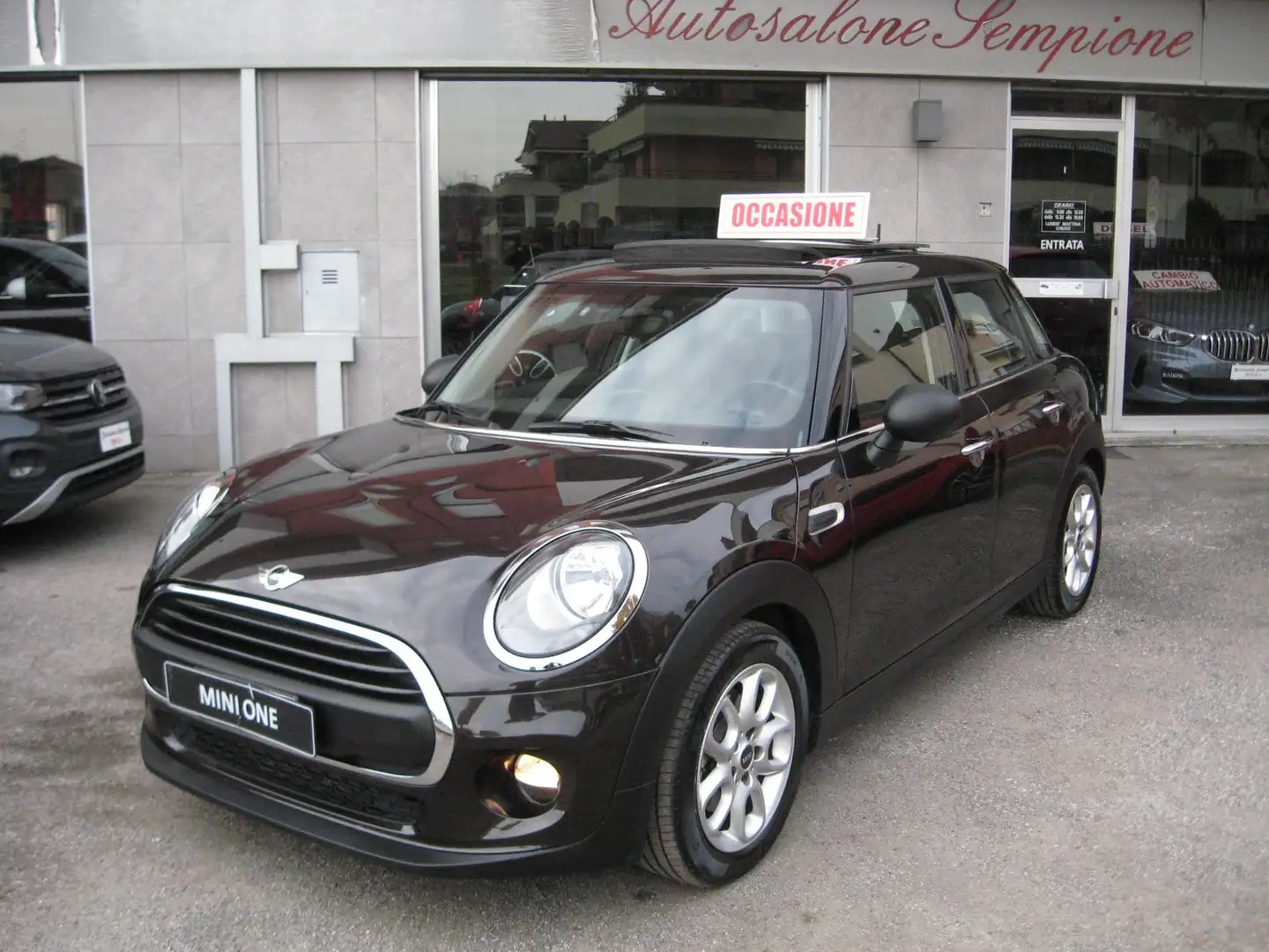 MINI One 1.2 75cv 5p TETTO+NAVIGATORE SOLO KM 56.000 Noir - 1