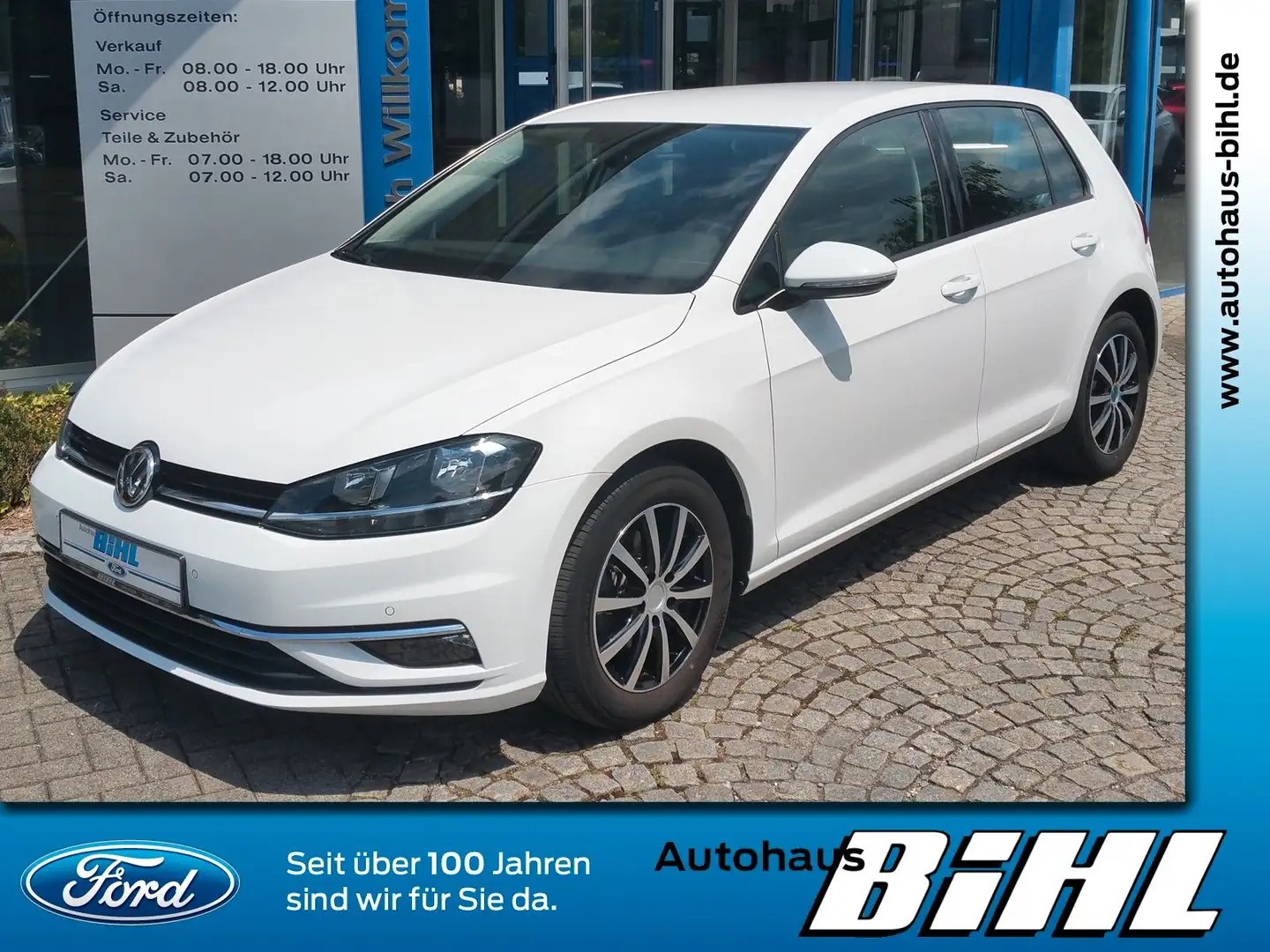Volkswagen Golf VII Comfortline Klimaautom. Parkpilot ACC Blanc - 1