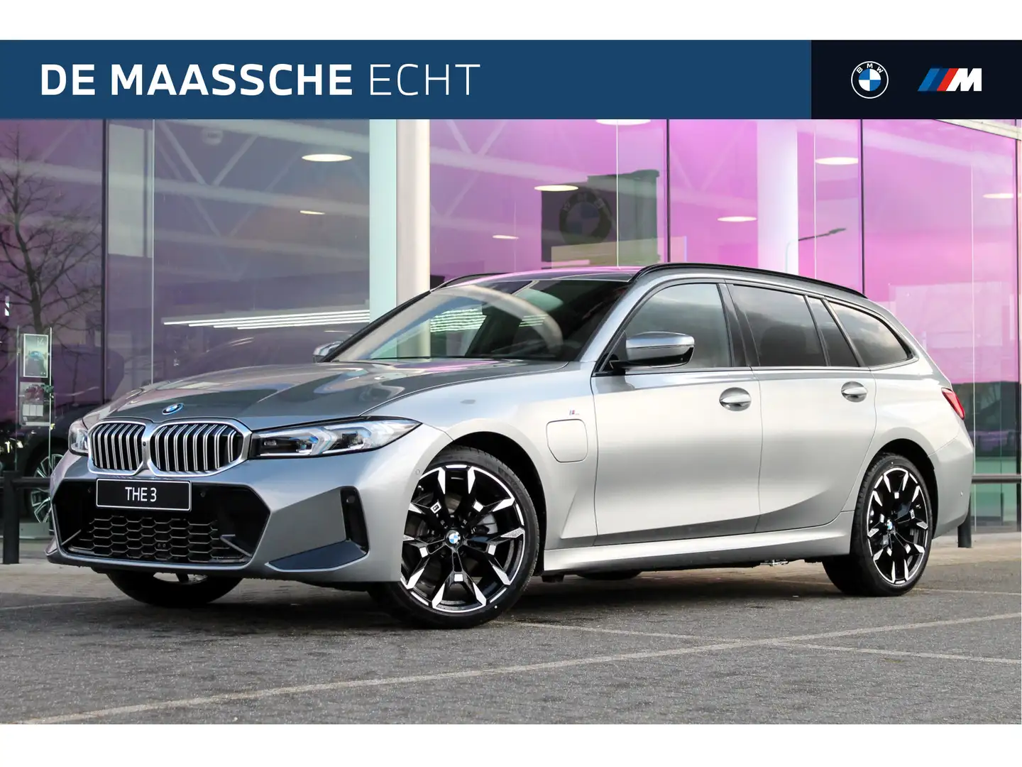 BMW 330 3 Serie Touring 330e High Executive M Sport Automa Grijs - 1