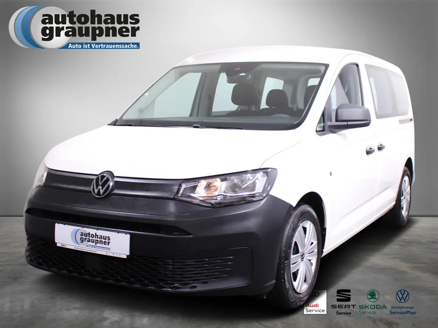 Volkswagen Caddy Maxi 2.0 TDI Kombi KLIMA PDC NAVI Weiß - 1
