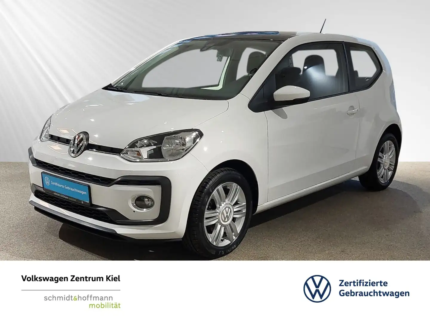 Volkswagen up! ! high up! 1.0 TSI PANO+SITZHZ+FREISPRECH+HHC Weiß - 1