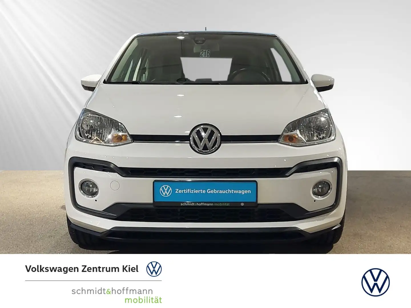 Volkswagen up! ! high up! 1.0 TSI PANO+SITZHZ+FREISPRECH+HHC Weiß - 2