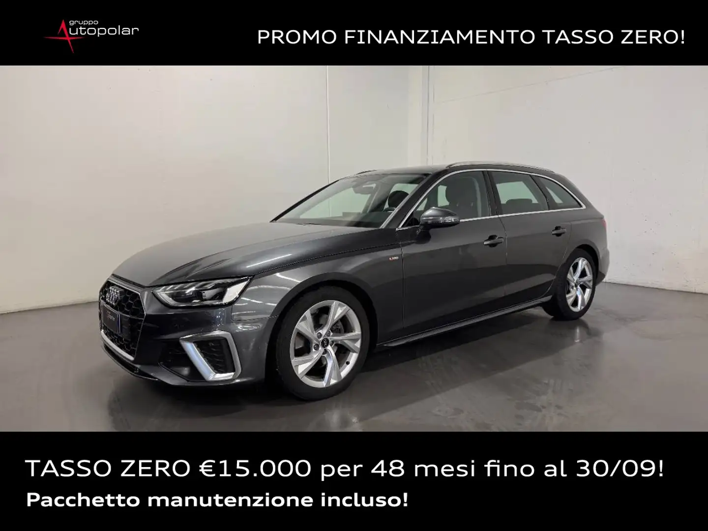 Audi A4 AVANT 30 TDI MHEV S-TRONIC S LINE EDITION Grigio - 1