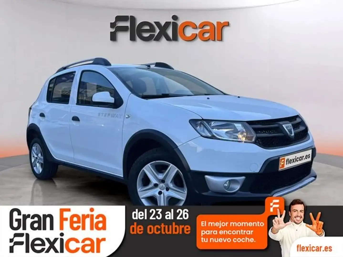 Dacia Sandero 0.9 TCE Stepway 90 Blanc - 1