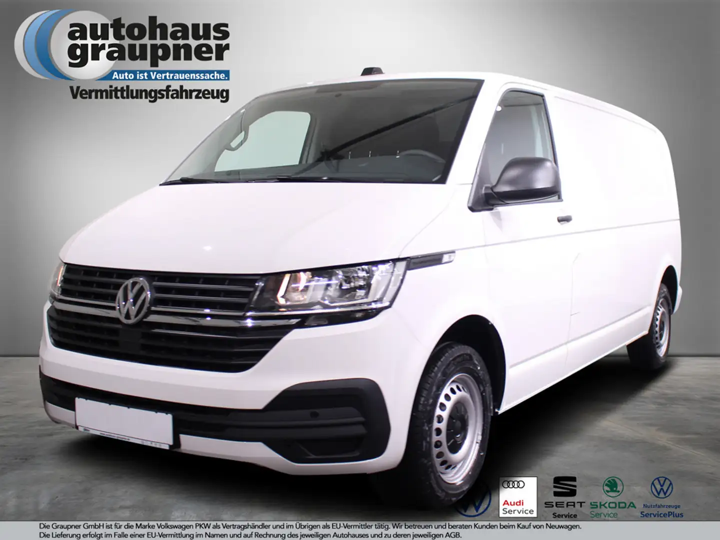 Volkswagen T6.1 Kasten 2.0 TDI PDC AHK Weiß - 1