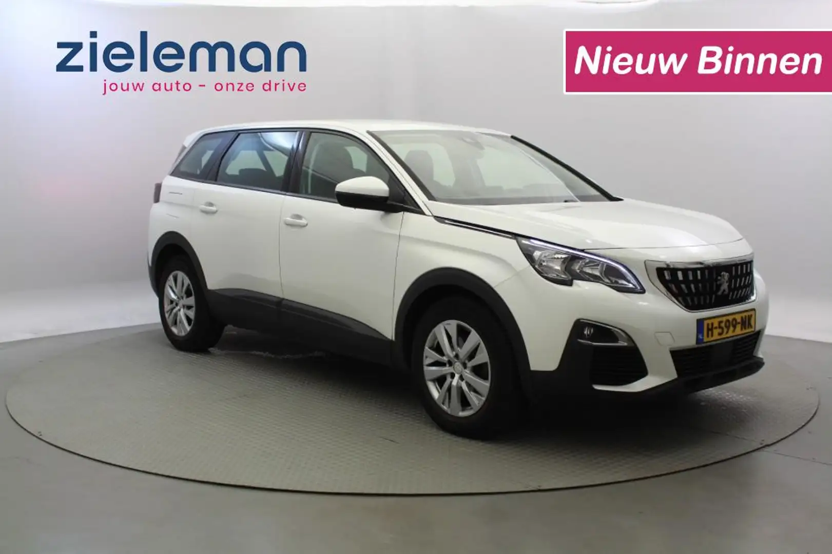 Peugeot 5008 1.2 PureTech Executive 7 Persoons - Carplay, Cruis Wit - 1