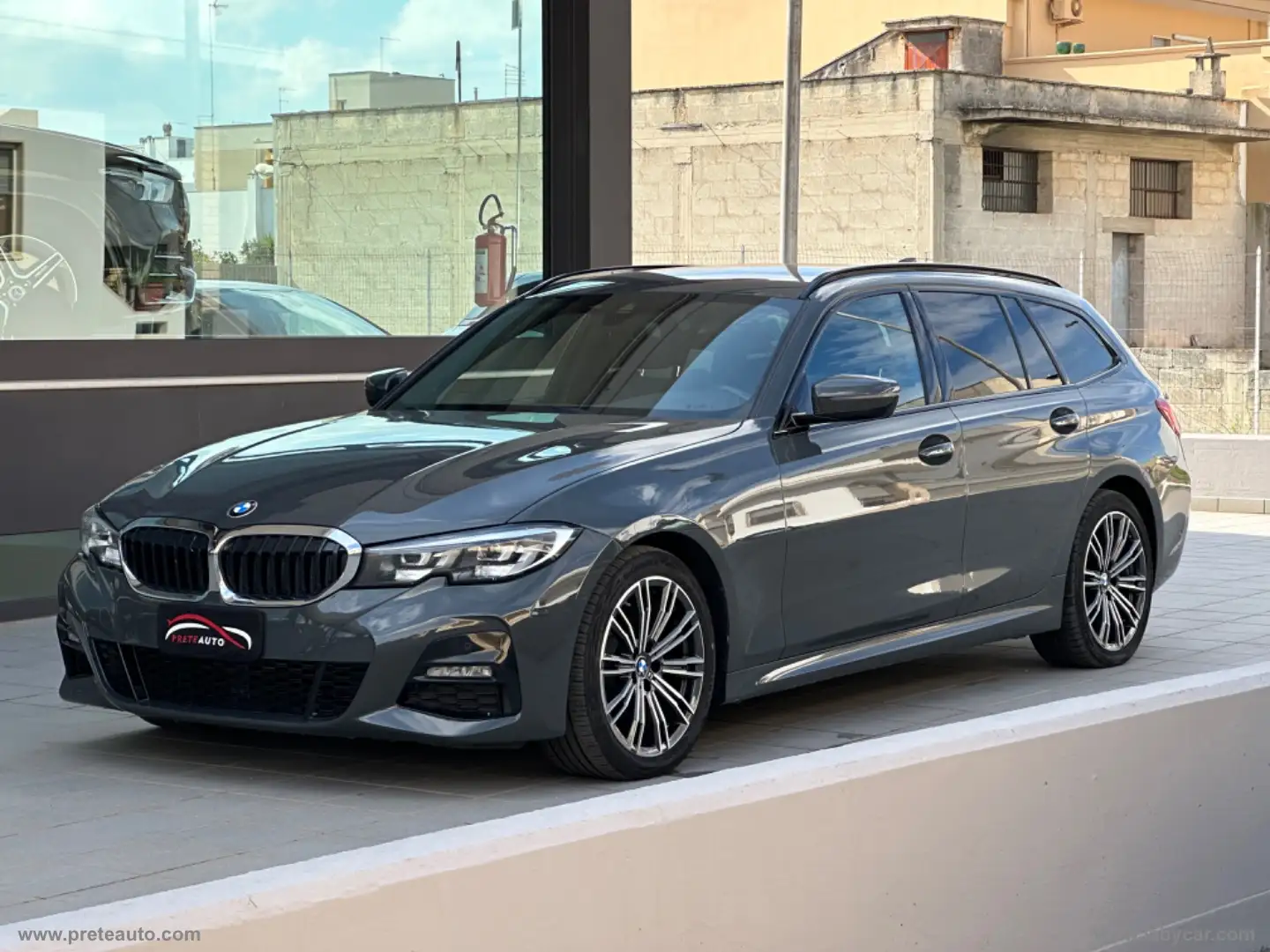 BMW 320 320d xDrive Touring Msport Grigio - 1