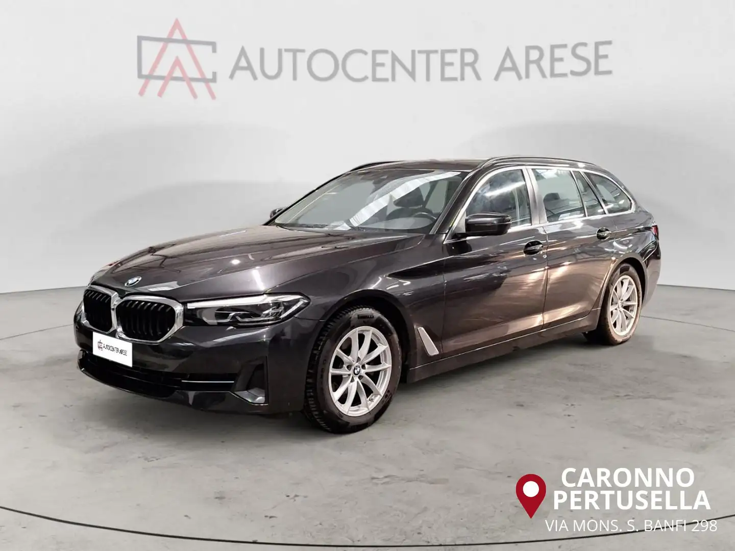 BMW 520 d 48V Touring Business Grigio - 1