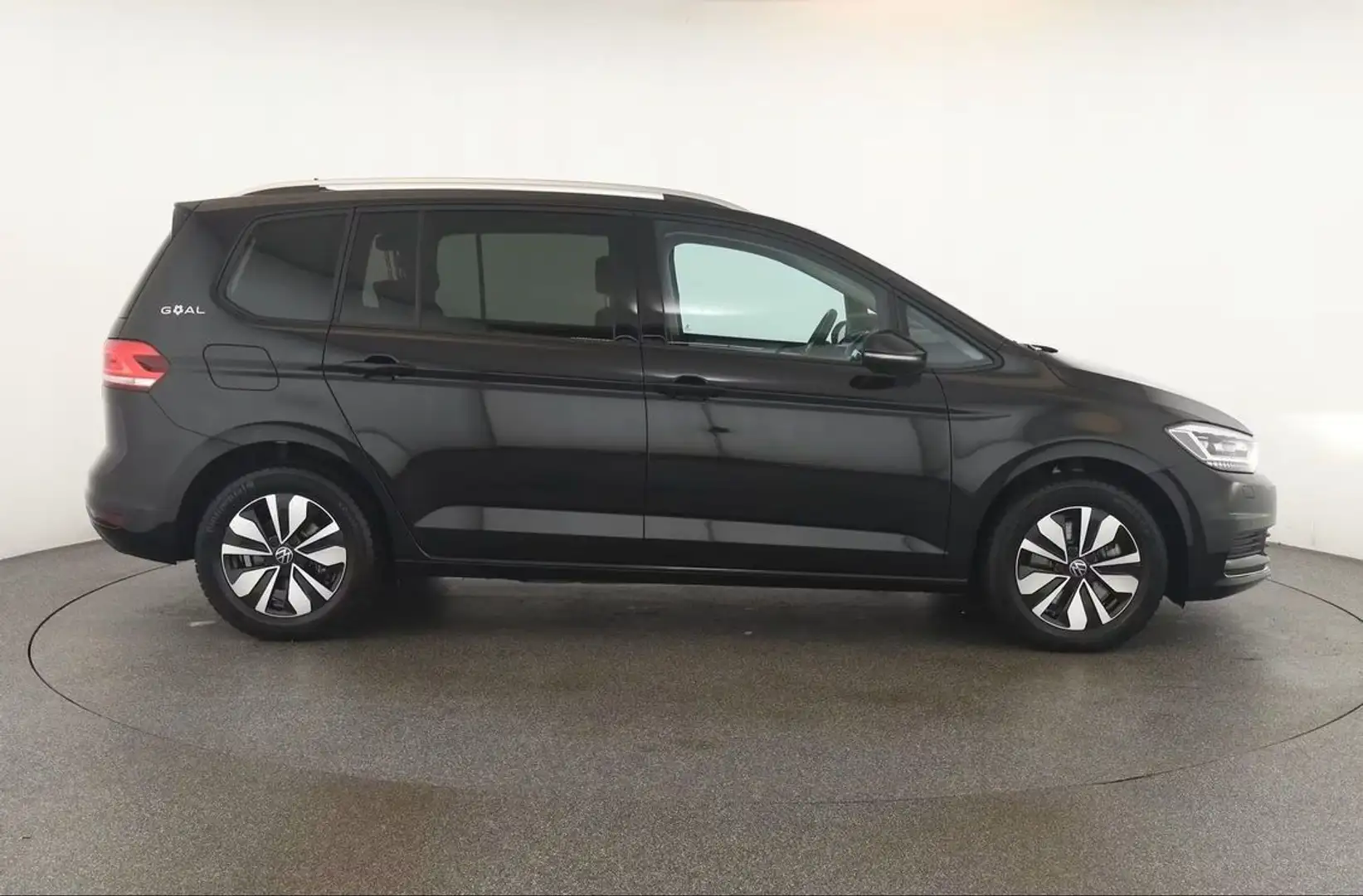 Volkswagen Touran 1.5 TSI DSG SERIE SPECIALE GOAL 7 PLACES-GPS-LED-VIRTUAL-CAMERA-TOIT OUVRANT-2025 Schwarz - 2