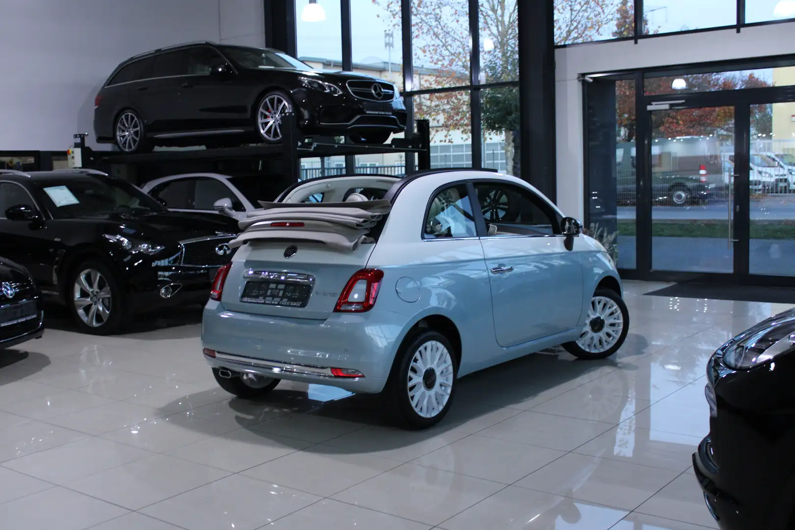 Fiat 500C CABRIO HYBRID SONDERMODELL COLLEZIONE 1957 1-HAND* Weiß - 2