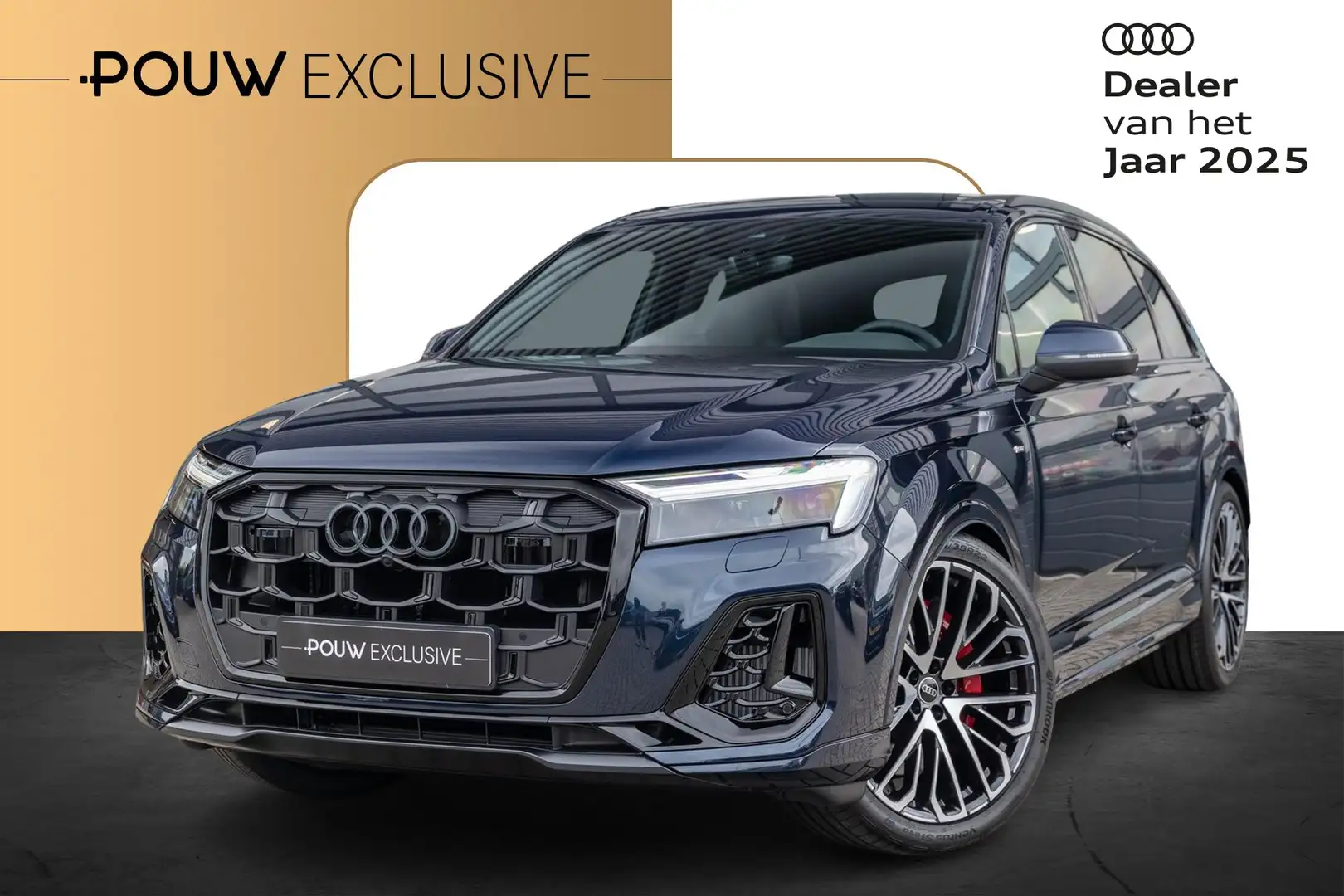 Audi Q7 55 TFSI e 394pk quattro Pro Line S | Vierwielbestu Azul - 1