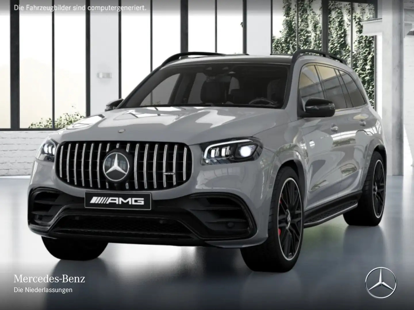 Mercedes-Benz GLS 63 AMG GLS 63 4M NIGHT+PANO+360+AHK+MULTIBEAM+STHZG+HUD Grau - 2
