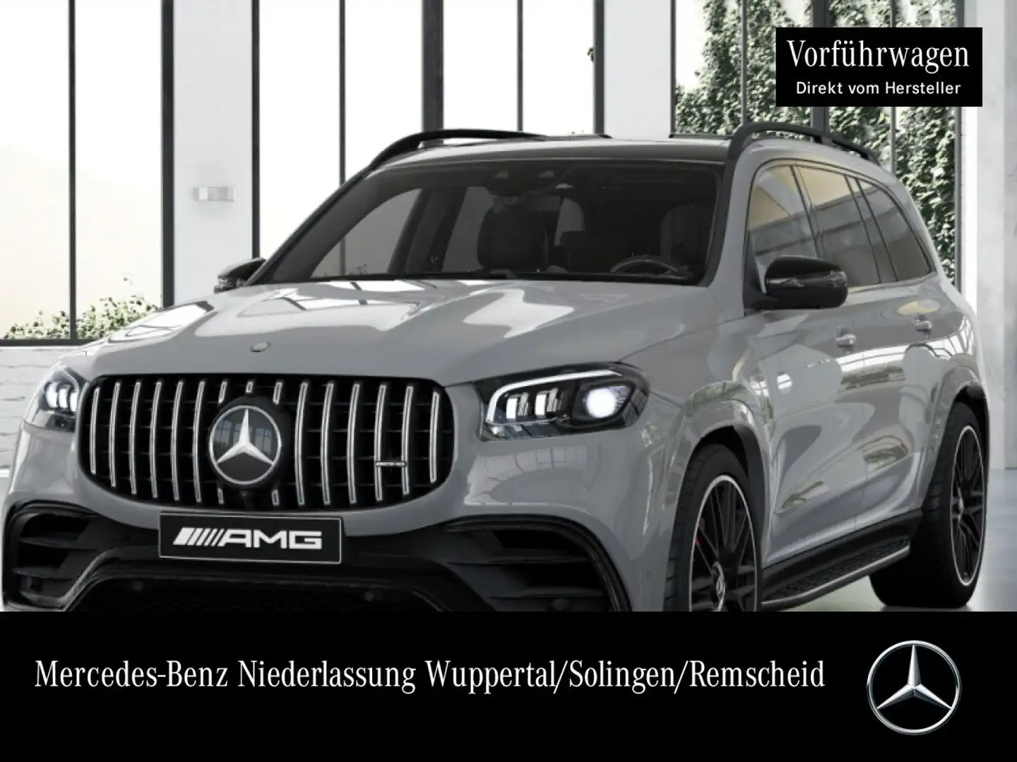 Mercedes-Benz GLS 63 AMG GLS 63 4M NIGHT+PANO+360+AHK+MULTIBEAM+STHZG+HUD Gris - 1