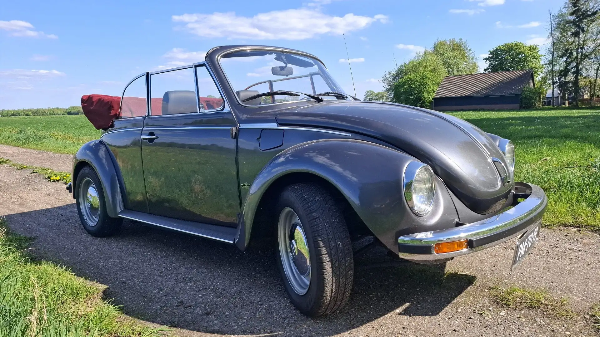 Volkswagen Kever cabriolet Grijs - 2