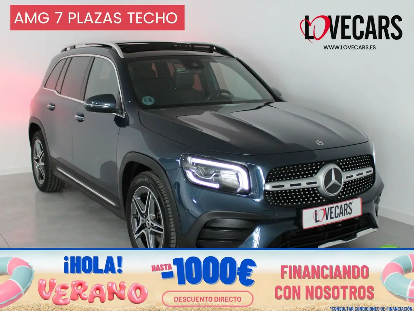 Mercedes-Benz GLB 200 2.0 D DCT 110KW (150CV) Bleu - 1