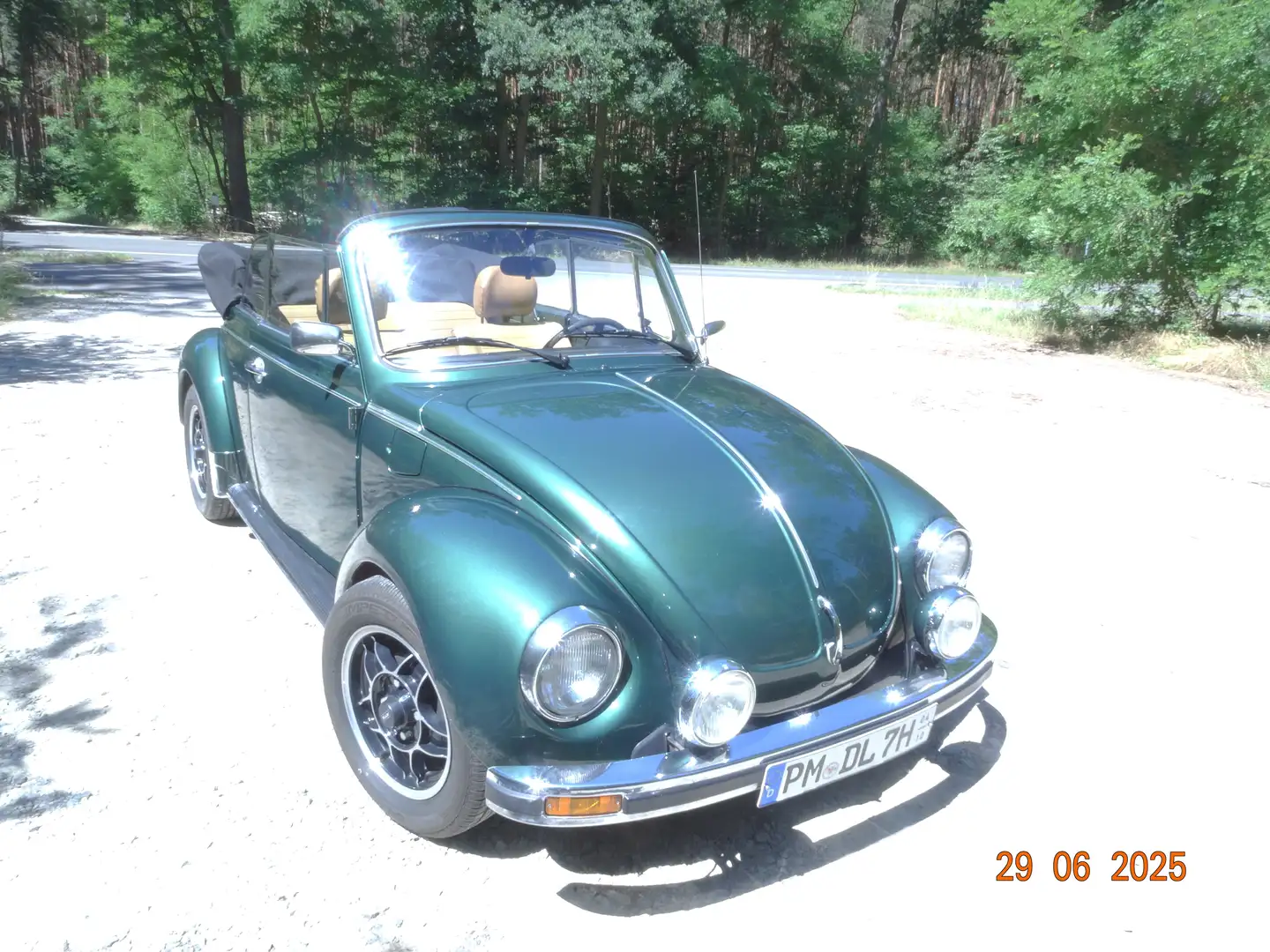 Volkswagen Käfer Cabrio Grün - 2