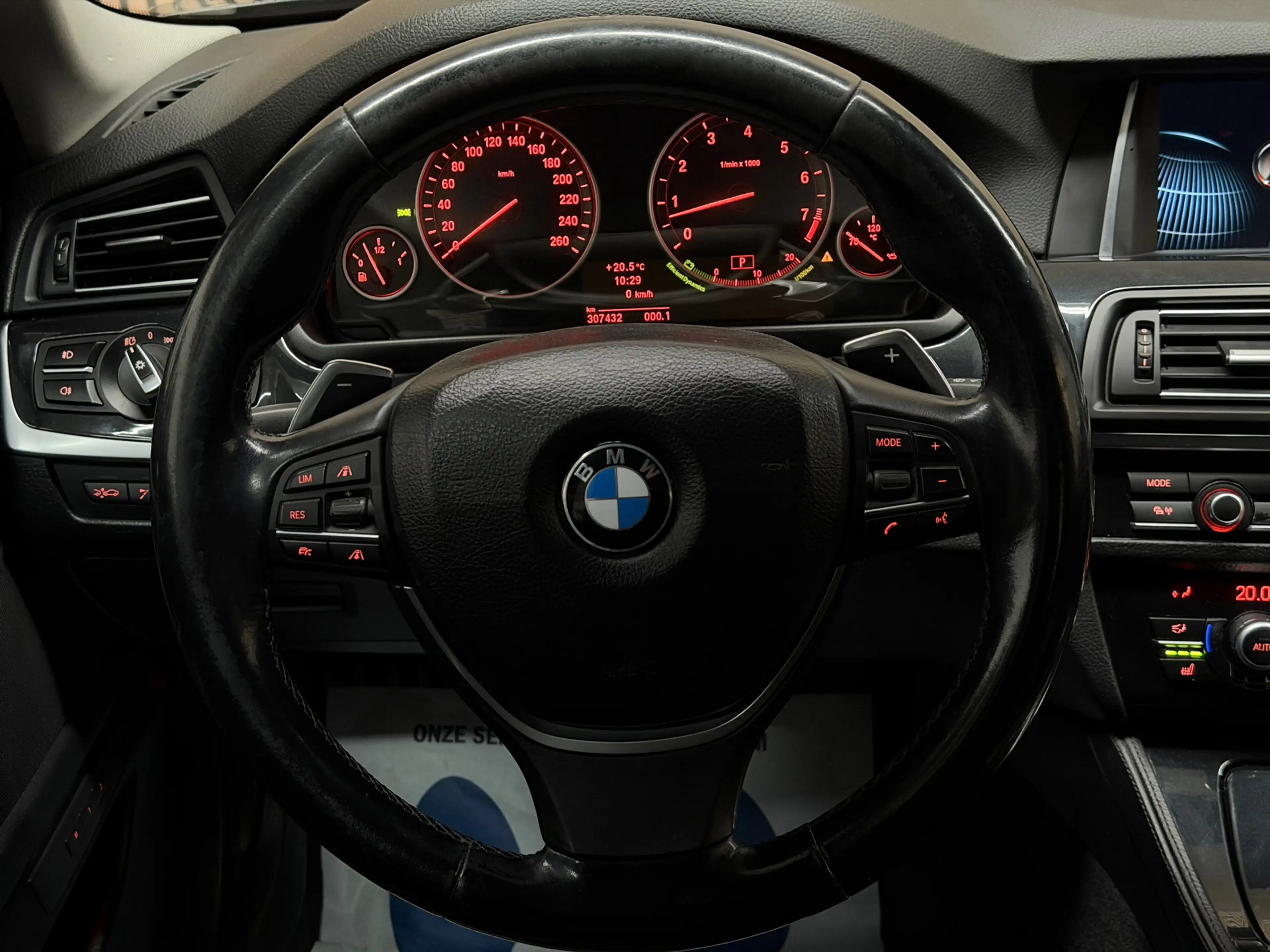 BMW 528 5-serie 528i High Executive 2010 NAP LED LEDER NAV — photo 17