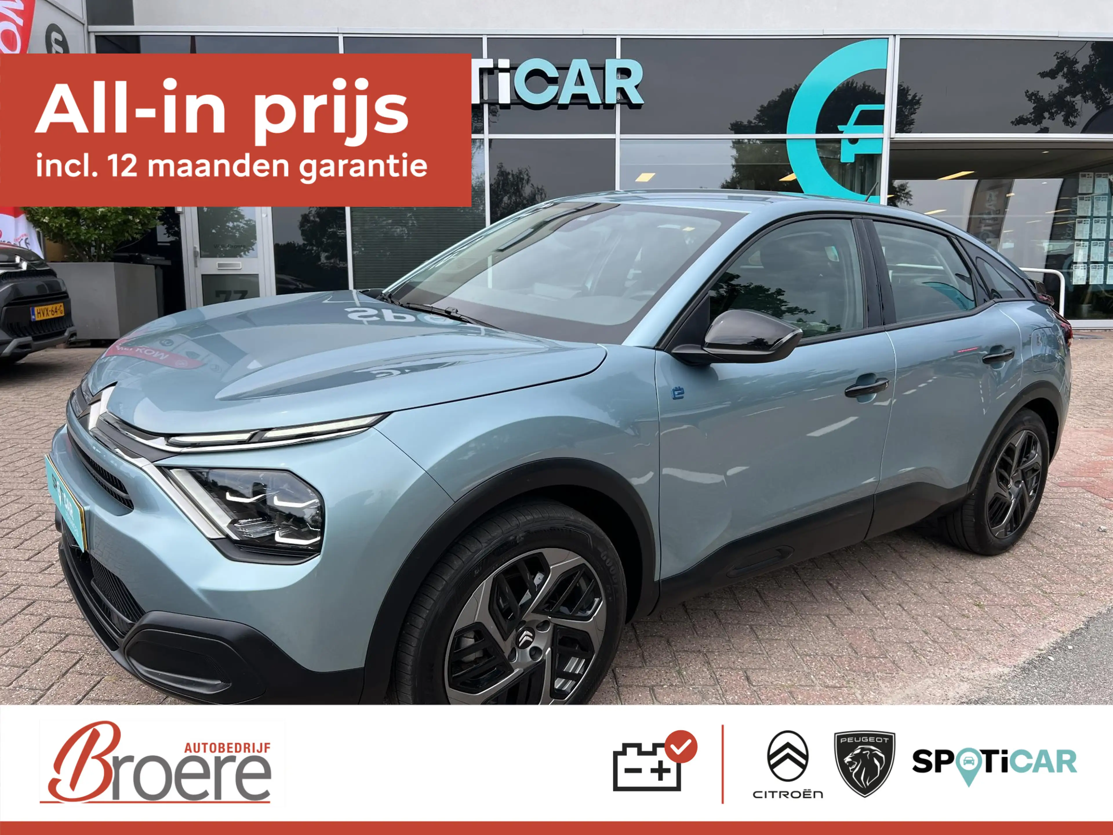 Citroen E-C4 Electric You 50 kWh 136 pk Automaat Navigatie via apple car
