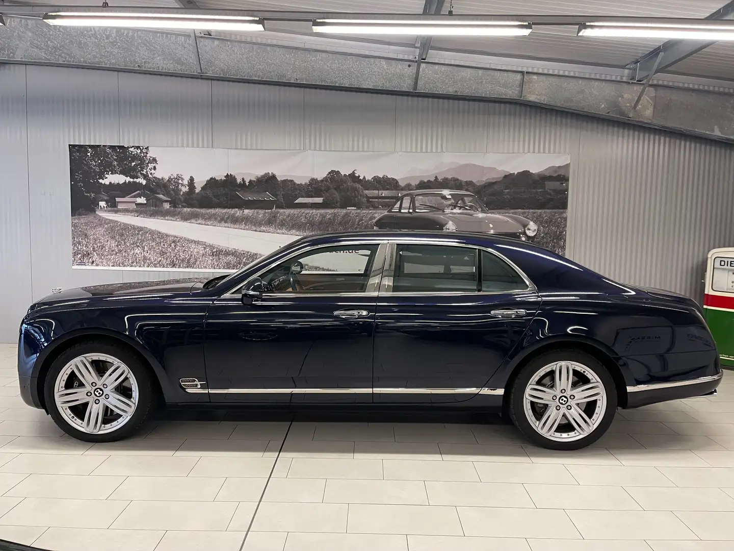 Bentley Mulsanne Limousine 6.75 Bi Turbo V8-nur 39.000 Km! Blau - 1