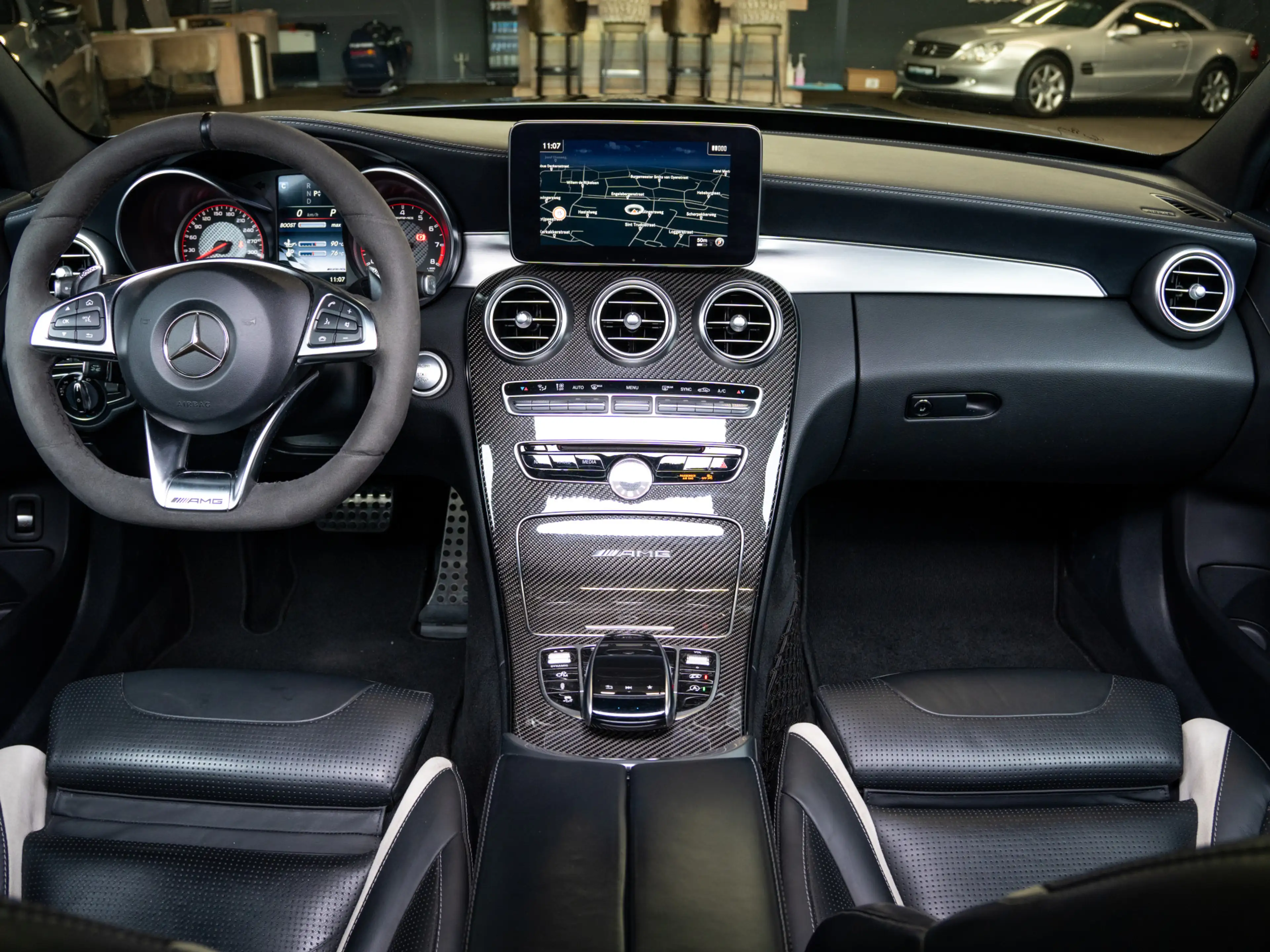 Mercedes-Benz C 63 AMG Estate S Keramisch|carbon int.|360 camera|head-up| — photo 3